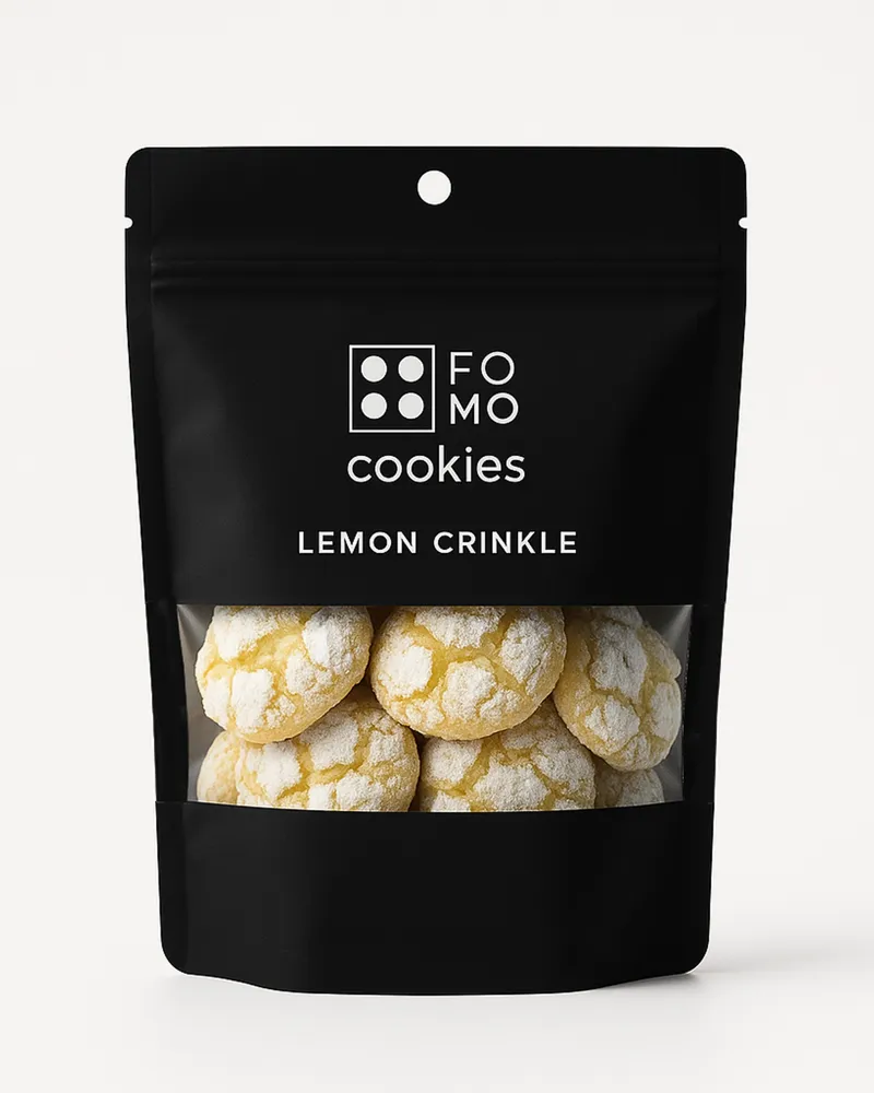 Lemon Crinkle Cookie